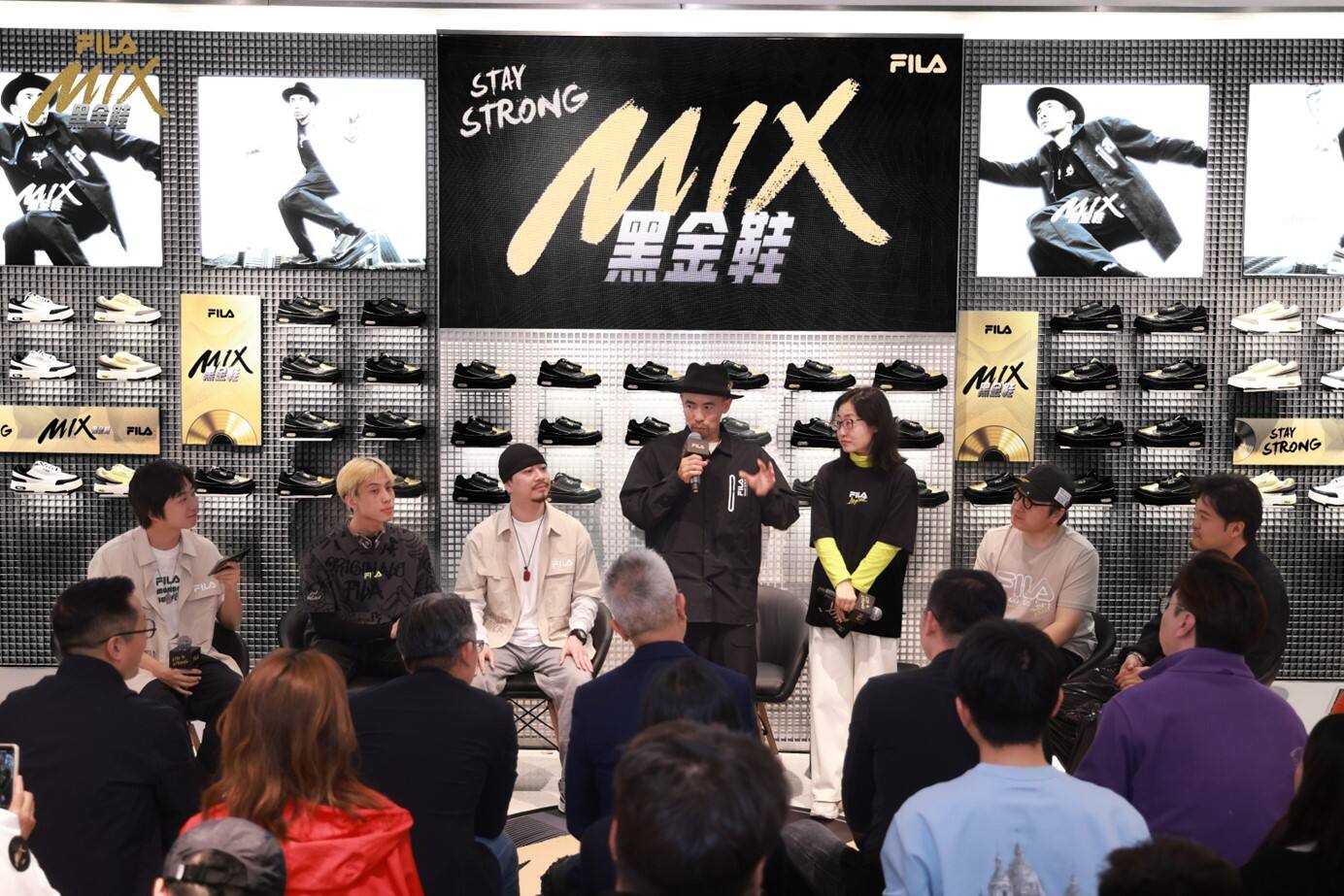 广告人干货库 FILA X 时趣:FILA MIX 黑金鞋发售,欢迎来到Popping World-广告人干货库