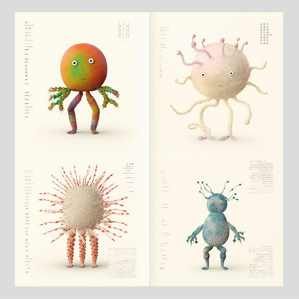 广告人干货库 LxU以乘招聘插画,和AI一起创作珍奇怪物-广告人干货库