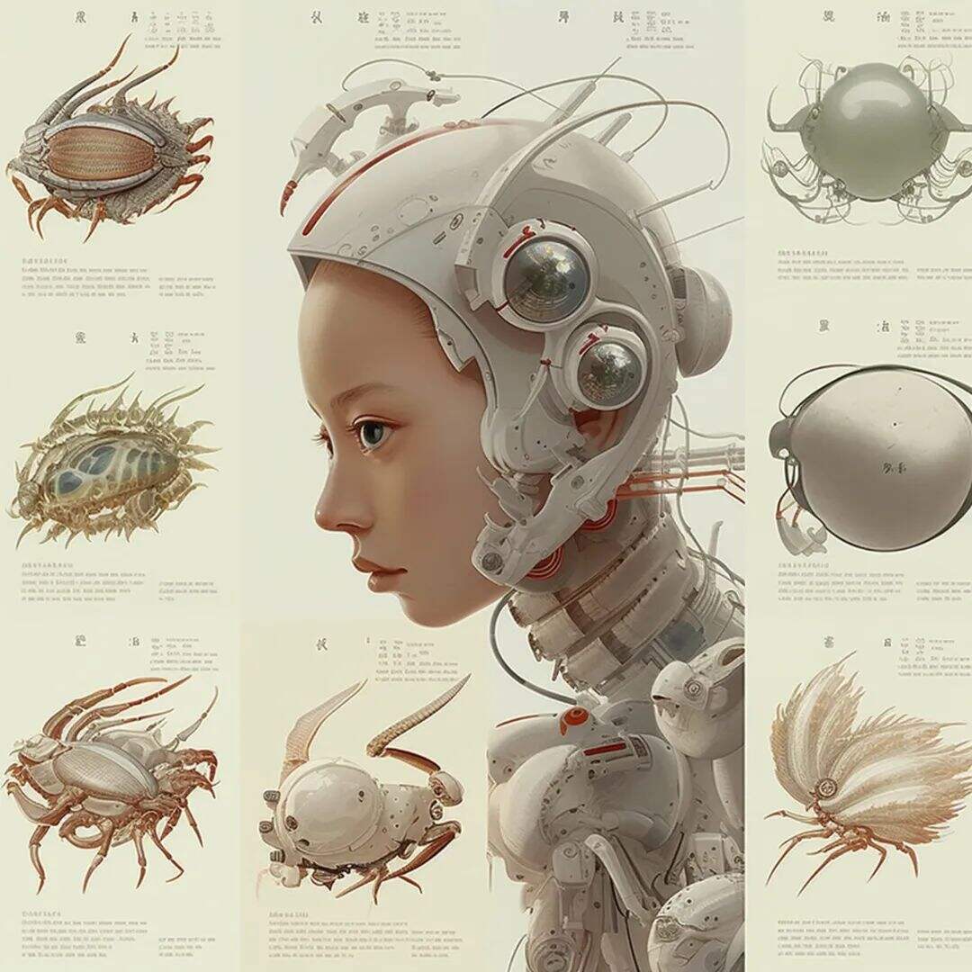 广告人干货库 LxU以乘招聘插画,和AI一起创作珍奇怪物-广告人干货库