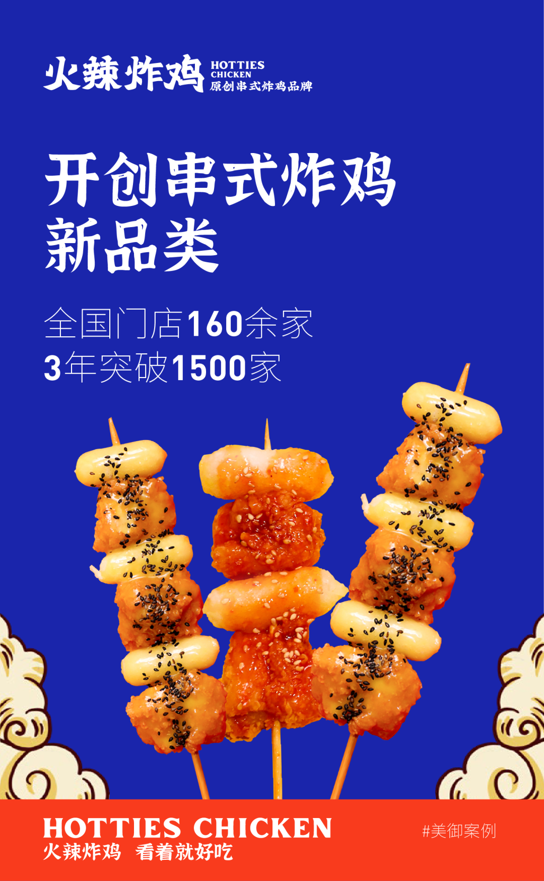 广告人干货库 火辣炸鸡:品牌全新升级,3年门店将突破1500家-广告人干货库