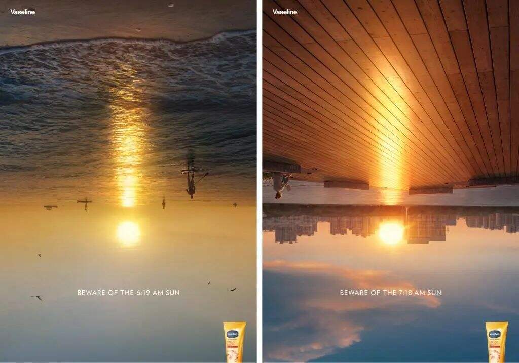 广告人干货库 这则来自太阳的防晒预警,请翻转视角查收~-广告人干货库