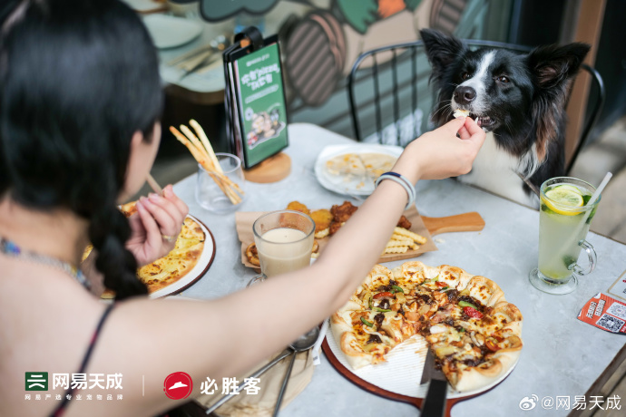 网易天成  × 必胜客推出人宠同吃套餐-广告人干货库