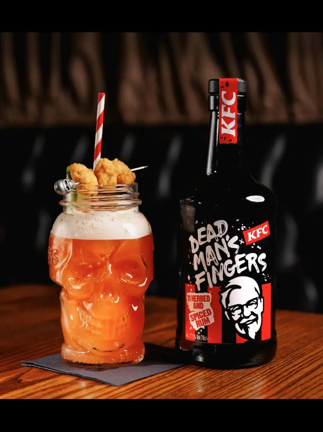 肯德基联合Dead Man's Fingers推出新款朗姆酒-广告人干货库