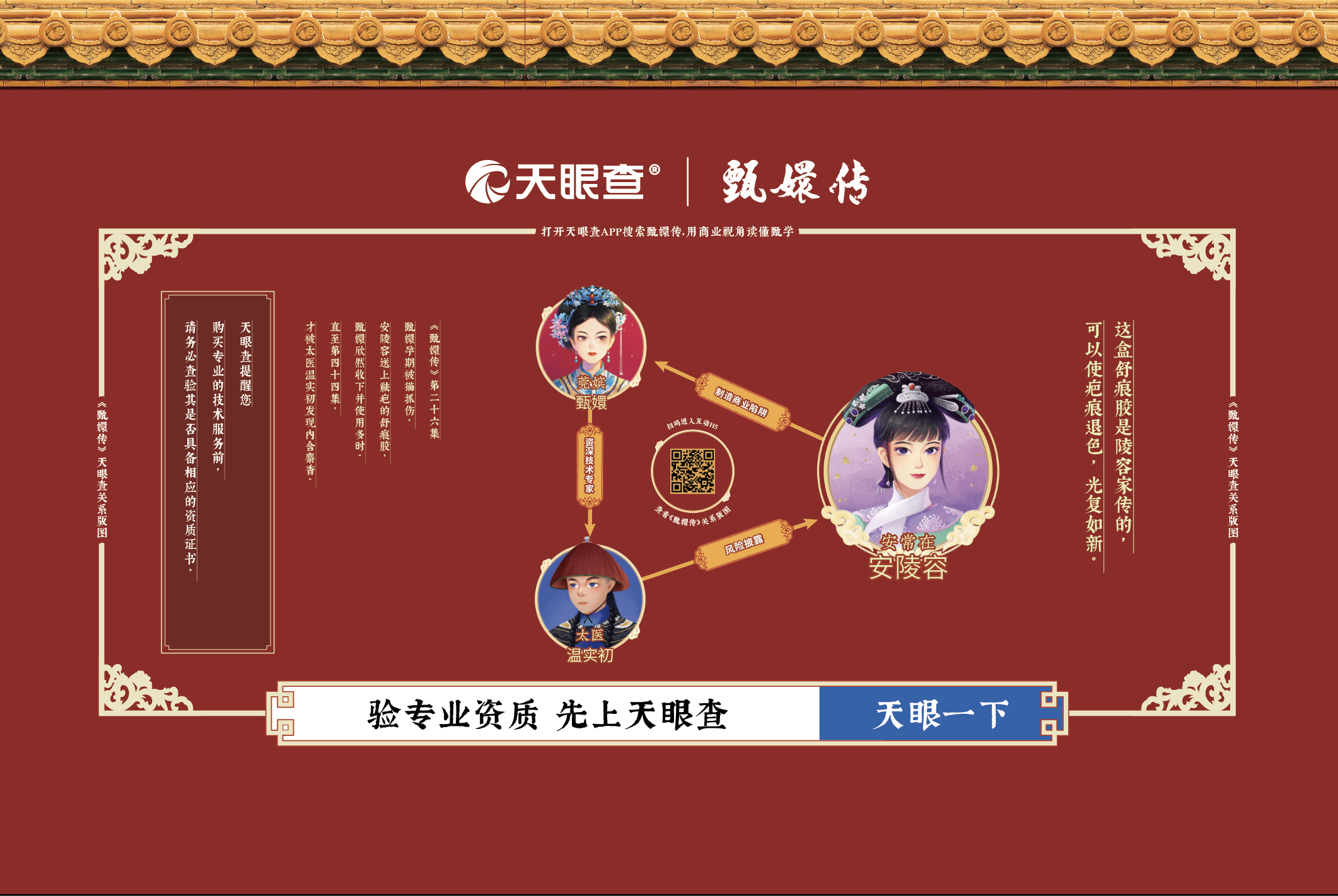 广告人干货库 《甄嬛传》天眼查关系版图,终究是错付了-广告人干货库
