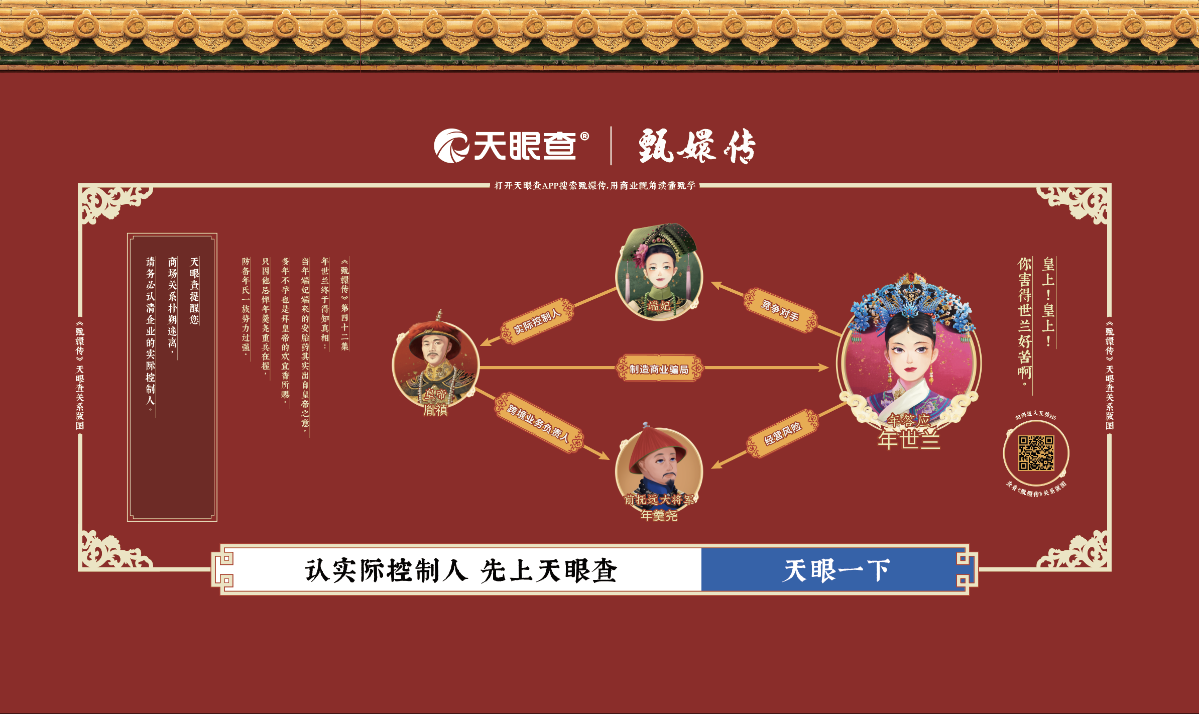 广告人干货库 《甄嬛传》天眼查关系版图,终究是错付了-广告人干货库