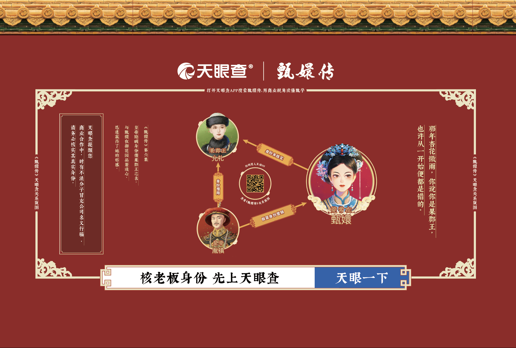 广告人干货库 《甄嬛传》天眼查关系版图,终究是错付了-广告人干货库
