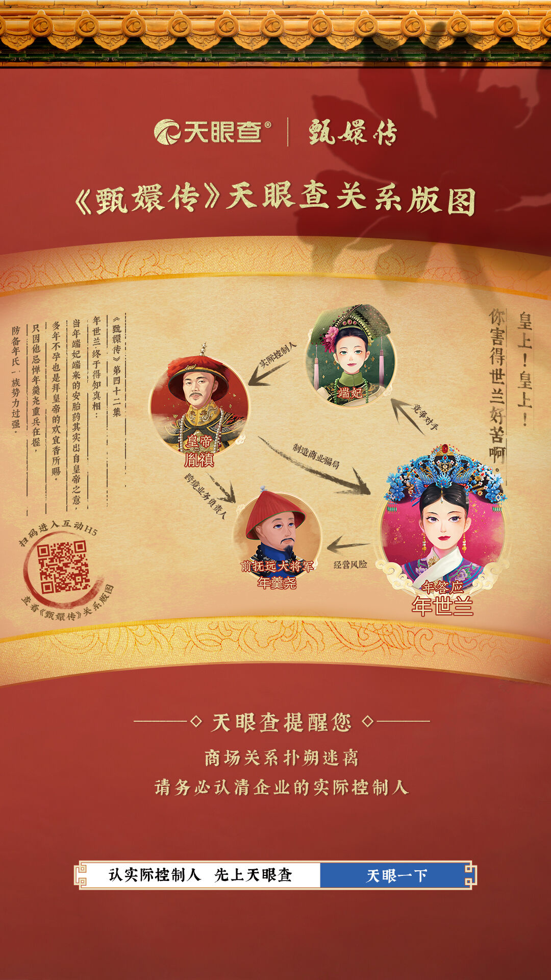 广告人干货库 《甄嬛传》天眼查关系版图,终究是错付了-广告人干货库