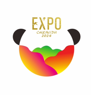 广告人干货库 2024成都世园会会徽公布,熊猫元素-广告人干货库
