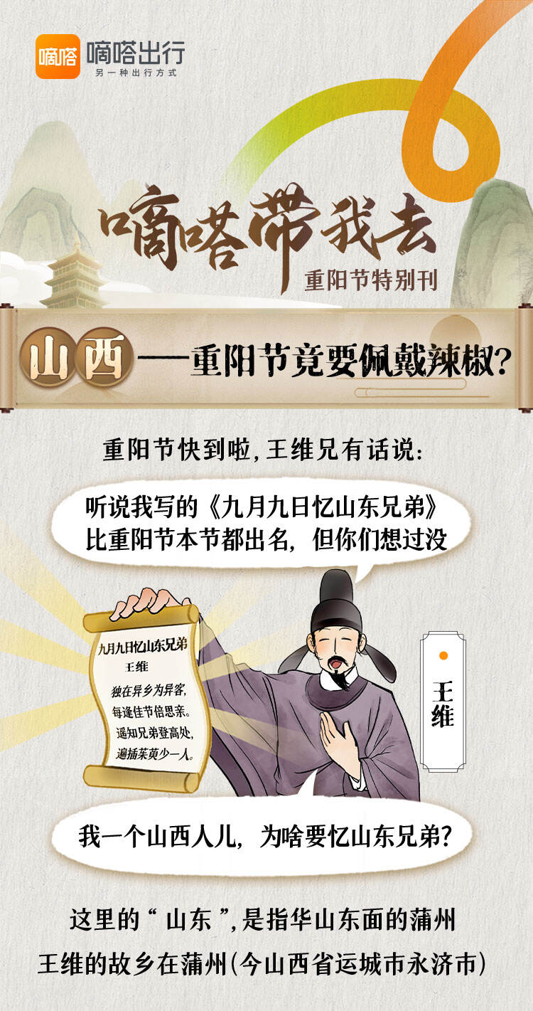 「嘀嗒带我去」山西，重阳节竟要佩戴辣椒？-广告人干货库