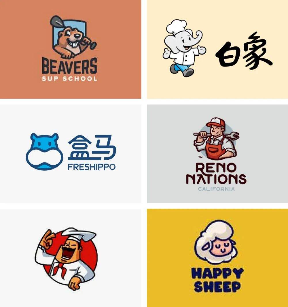 广告人干货库 如何把IP形象设计成LOGO?-广告人干货库