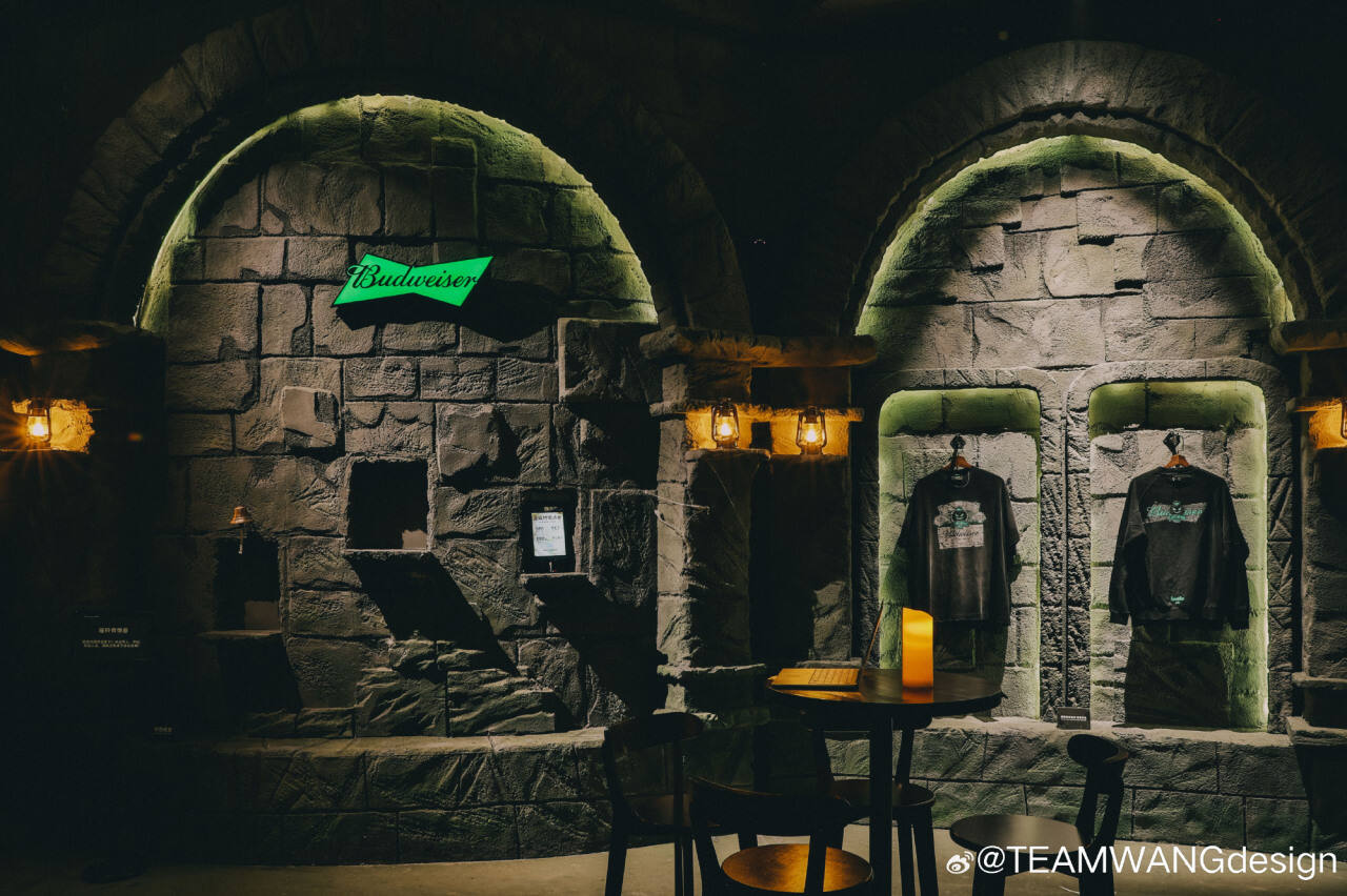 百威携手TEAM WANG design限时鬼屋来袭-广告人干货库