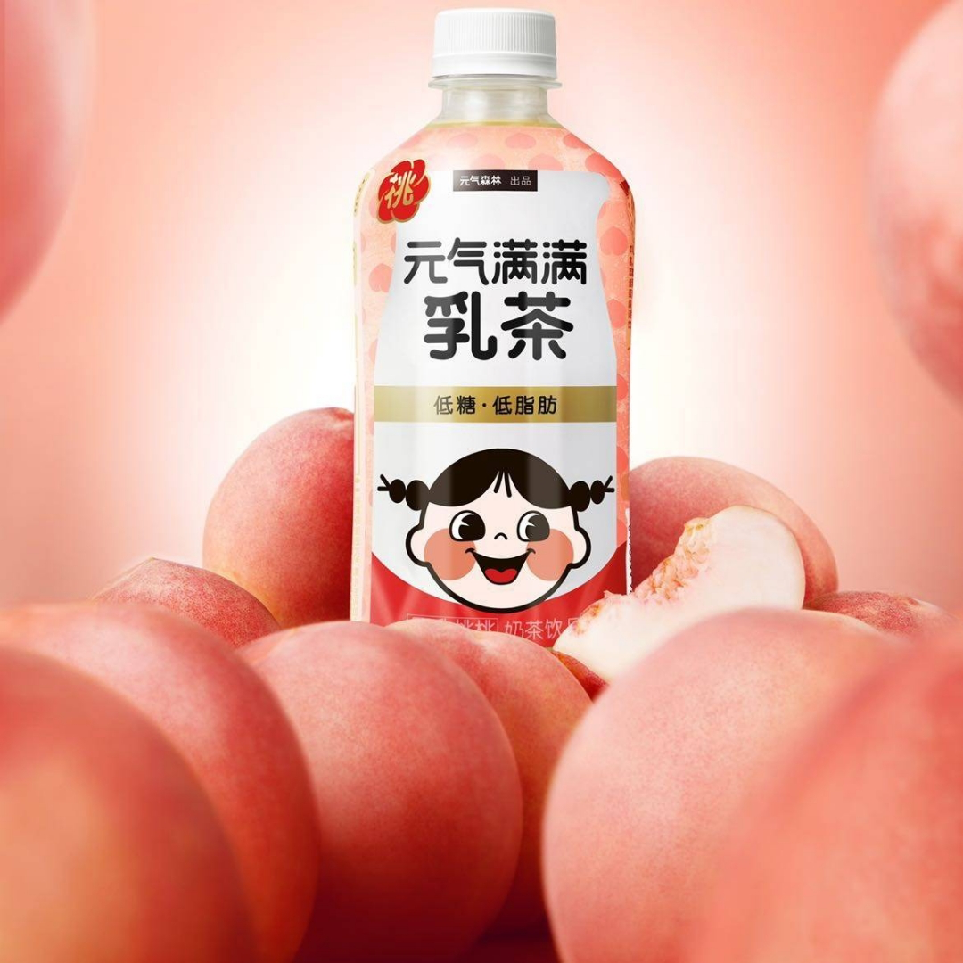 元气森林官宣乳茶品牌大使田曦薇-广告人干货库