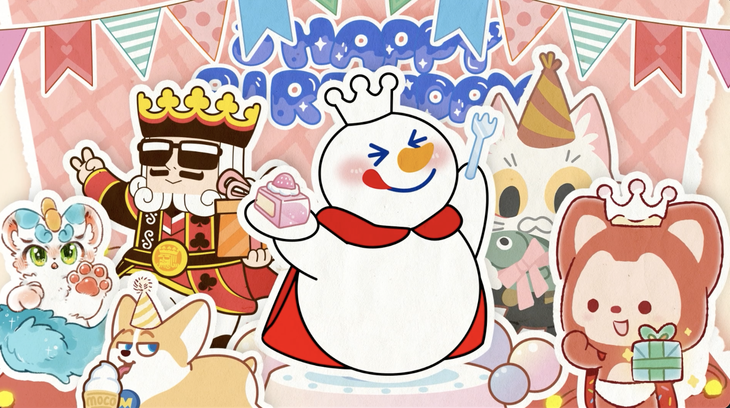 蜜雪冰城联合多品牌给雪王庆生-广告人干货库
