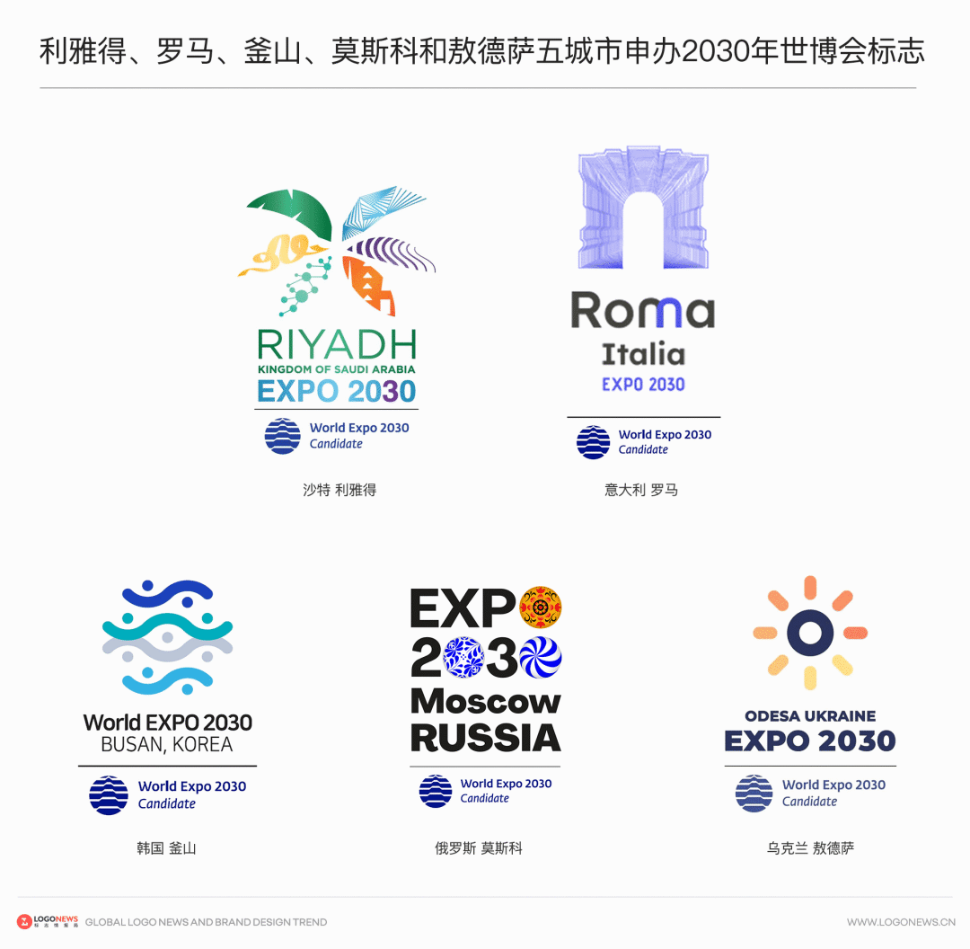 广告人干货库 2030年世博会新LOGO亮相!但大概率还会重新设计-广告人干货库