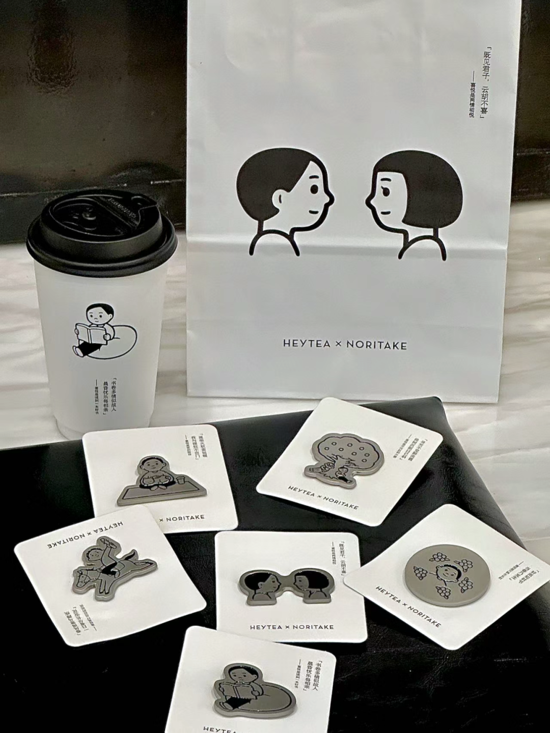 喜茶和Noritake联名，打破LOGO抄袭之嫌？-广告人干货库