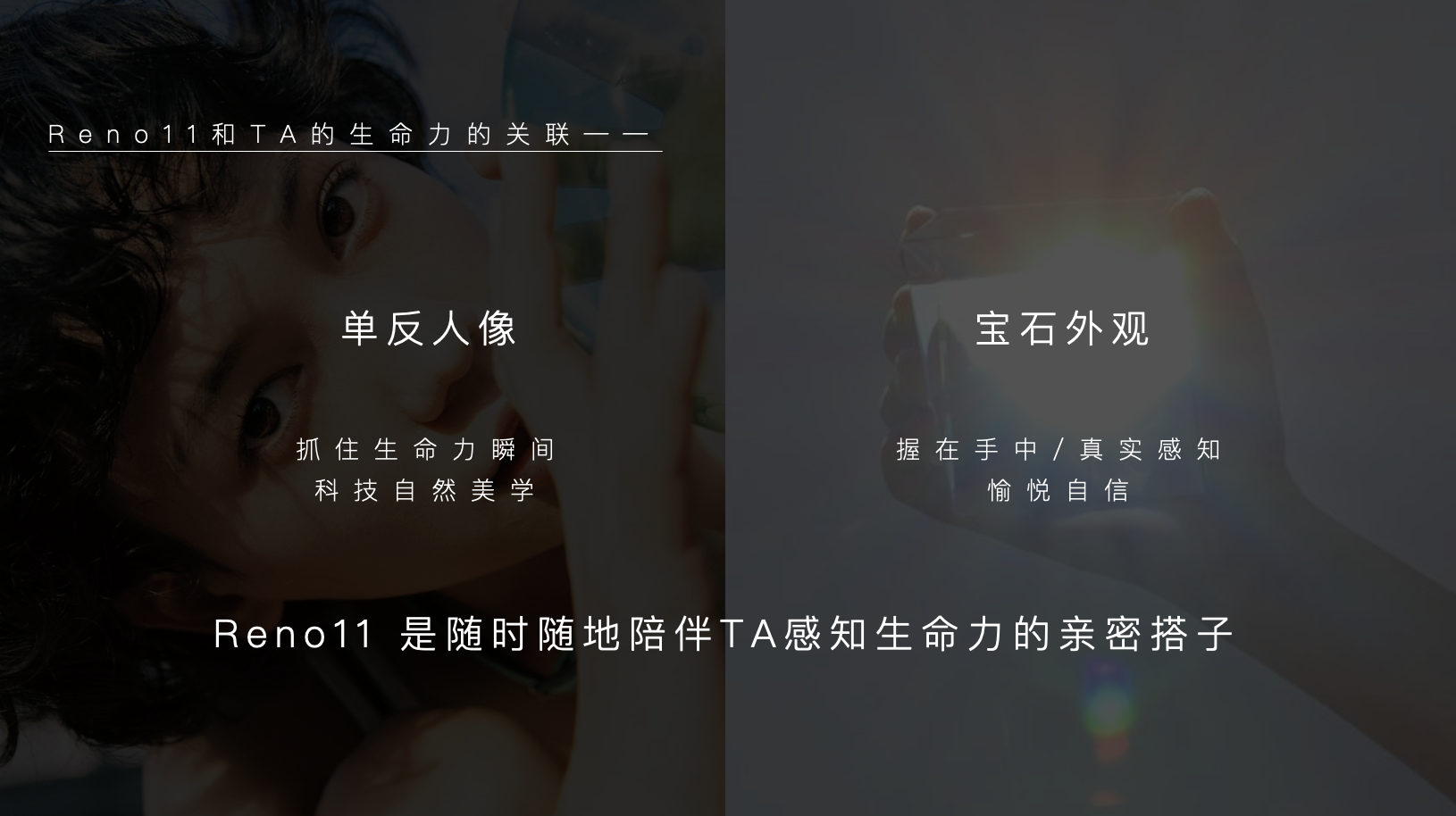 广告人干货库 OPPO Reno11新品发布:你手边的「生命力搭子」-广告人干货库