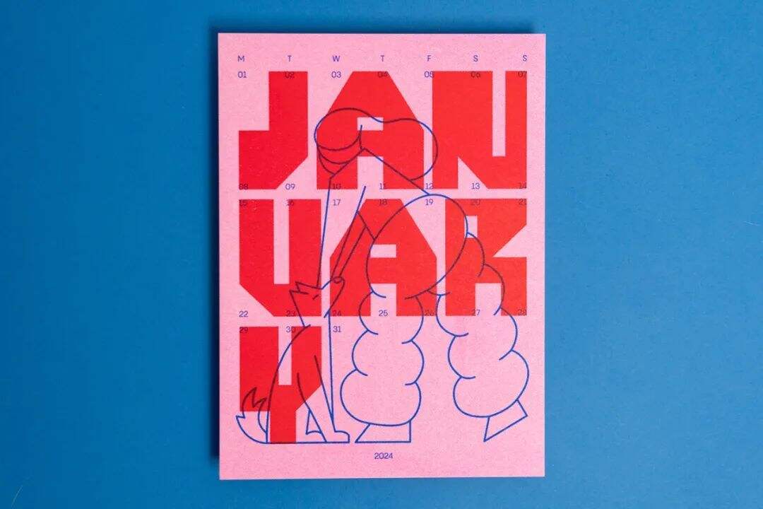 广告人干货库 麦当劳2024日历发布!好玩有意义的新年日历设计,我推荐这些!-广告人干货库
