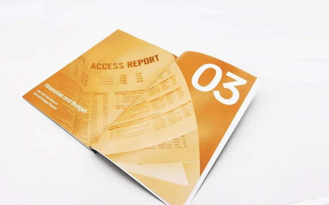 广告人干货库 EAFF东亚足联会年报画册设计-广告人干货库