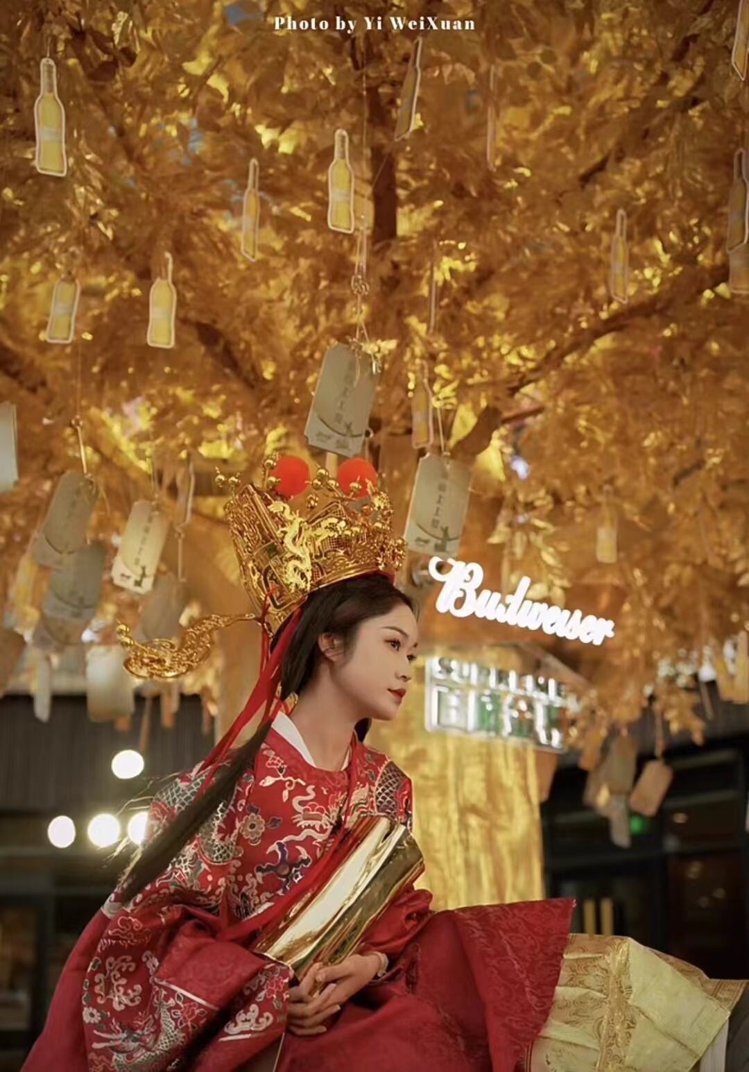 广告人干货库 百威春节营销:金运树下,抱财回家-广告人干货库