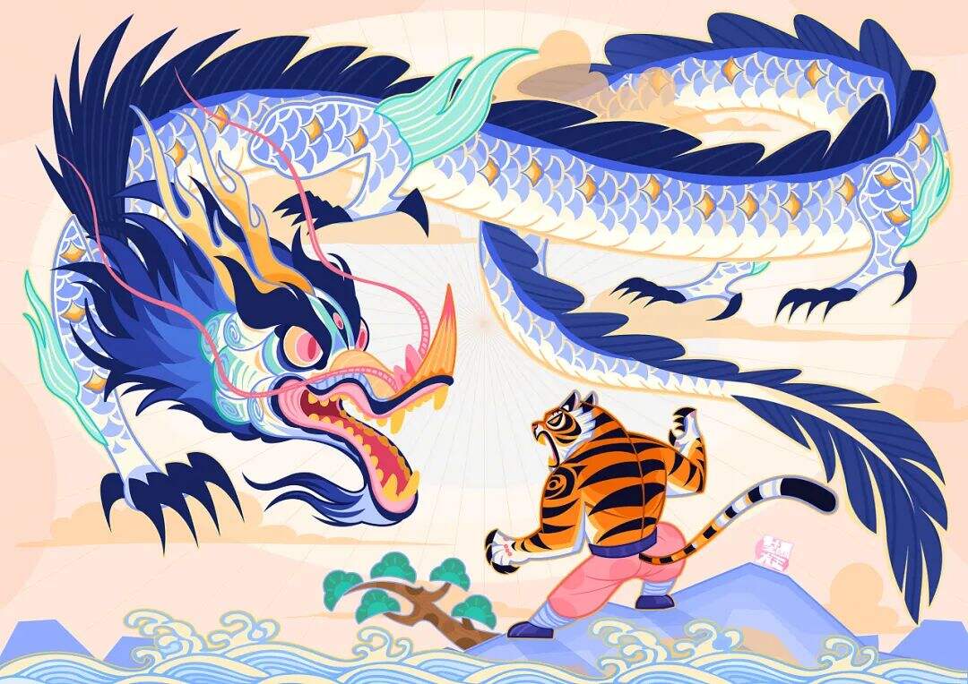 广告人干货库 这10位插画师笔下的龙,很惊艳!-广告人干货库