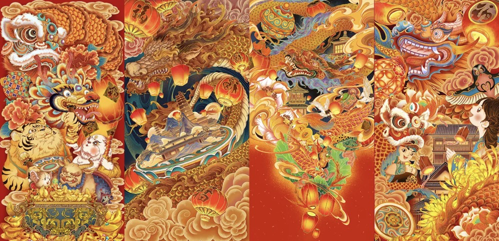广告人干货库 这10位插画师笔下的龙,很惊艳!-广告人干货库