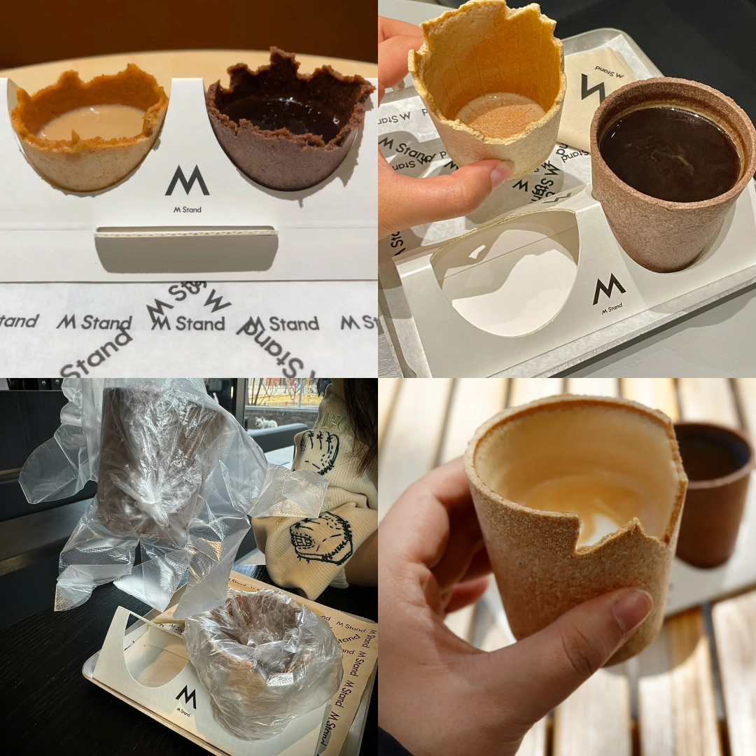 M Stand推出能“吃”的Combo，网友：像啃纸！-广告人干货库