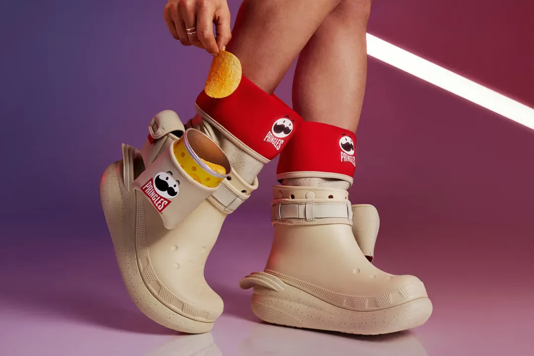 Crocs × 品客邀你把薯片穿鞋上-广告人干货库
