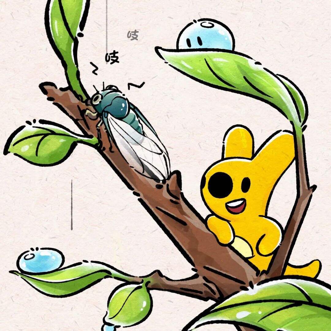 广告人干货库 全速案例丨美团二十四节气插画海报设计-广告人干货库