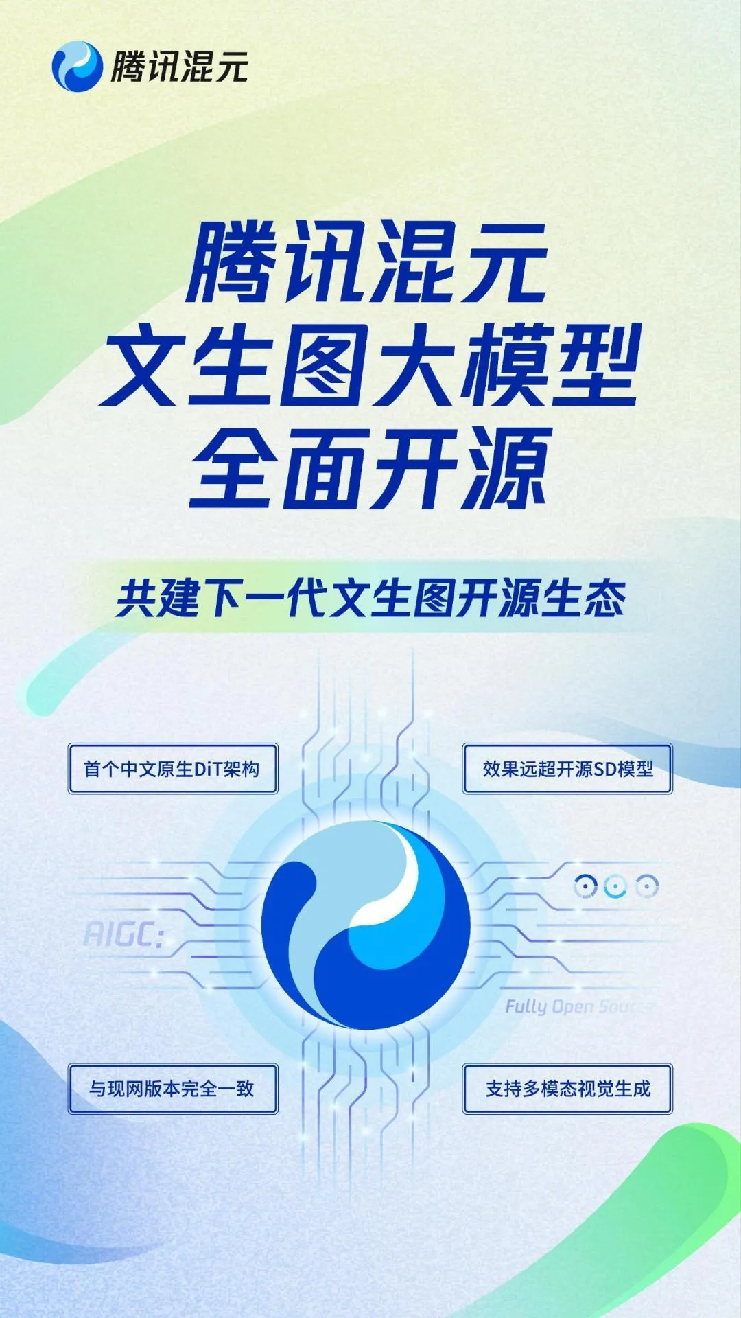 腾讯宣布混元文生图大模型对外开源-广告人干货库