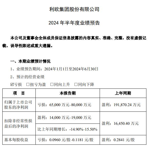 广告人干货库 华扬、利欧、思美发2024年中业绩预告:两家亏损,一家净利下降9成-广告人干货库