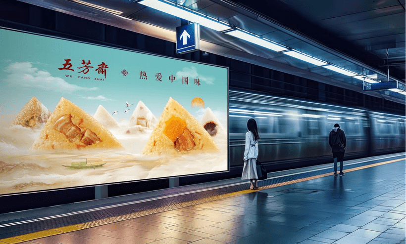 五芳粽子形象创意：爱江山、更爱江南-广告人干货库