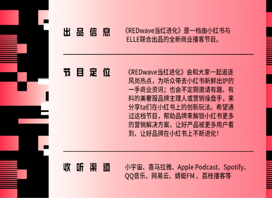 小红书“REDwave当红进化”播客上线-广告人干货库