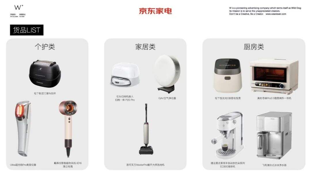广告人干货库 沒有大明星 ,只有明星小家電 by 京東家電 + W-广告人干货库