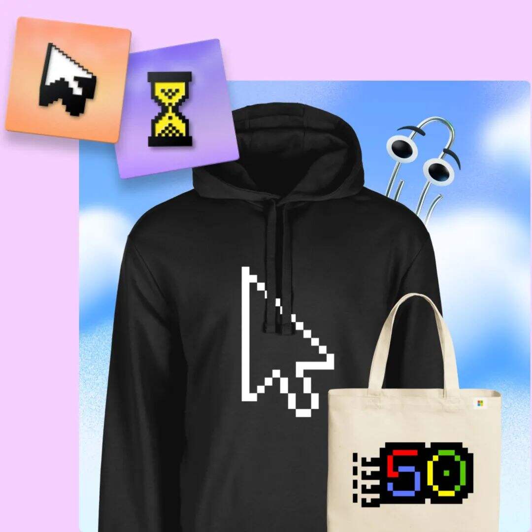 广告人干货库 50岁的微软推出怀旧logo,勾起无数人美好回忆(附下载)-广告人干货库