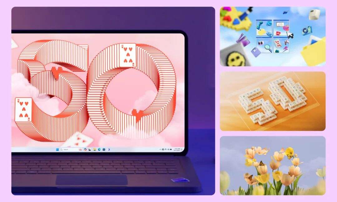 广告人干货库 50岁的微软推出怀旧logo,勾起无数人美好回忆(附下载)-广告人干货库