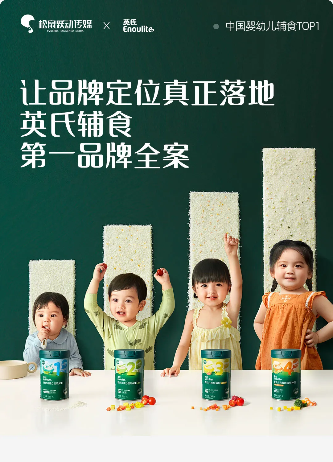 案例拆解丨松鼠跃动×英氏辅食:2.0战略升级,3年品牌认知生态构建全案-广告人干货库