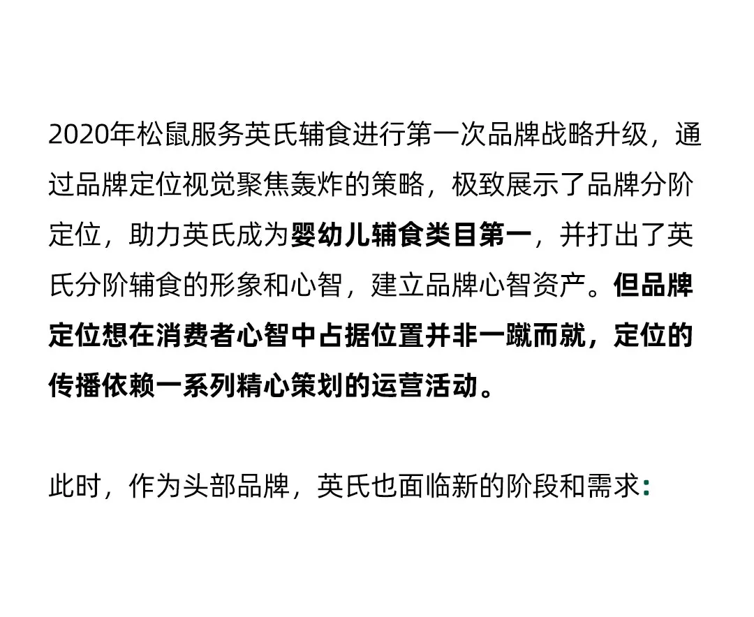 案例拆解丨松鼠跃动×英氏辅食:2.0战略升级,3年品牌认知生态构建全案-广告人干货库