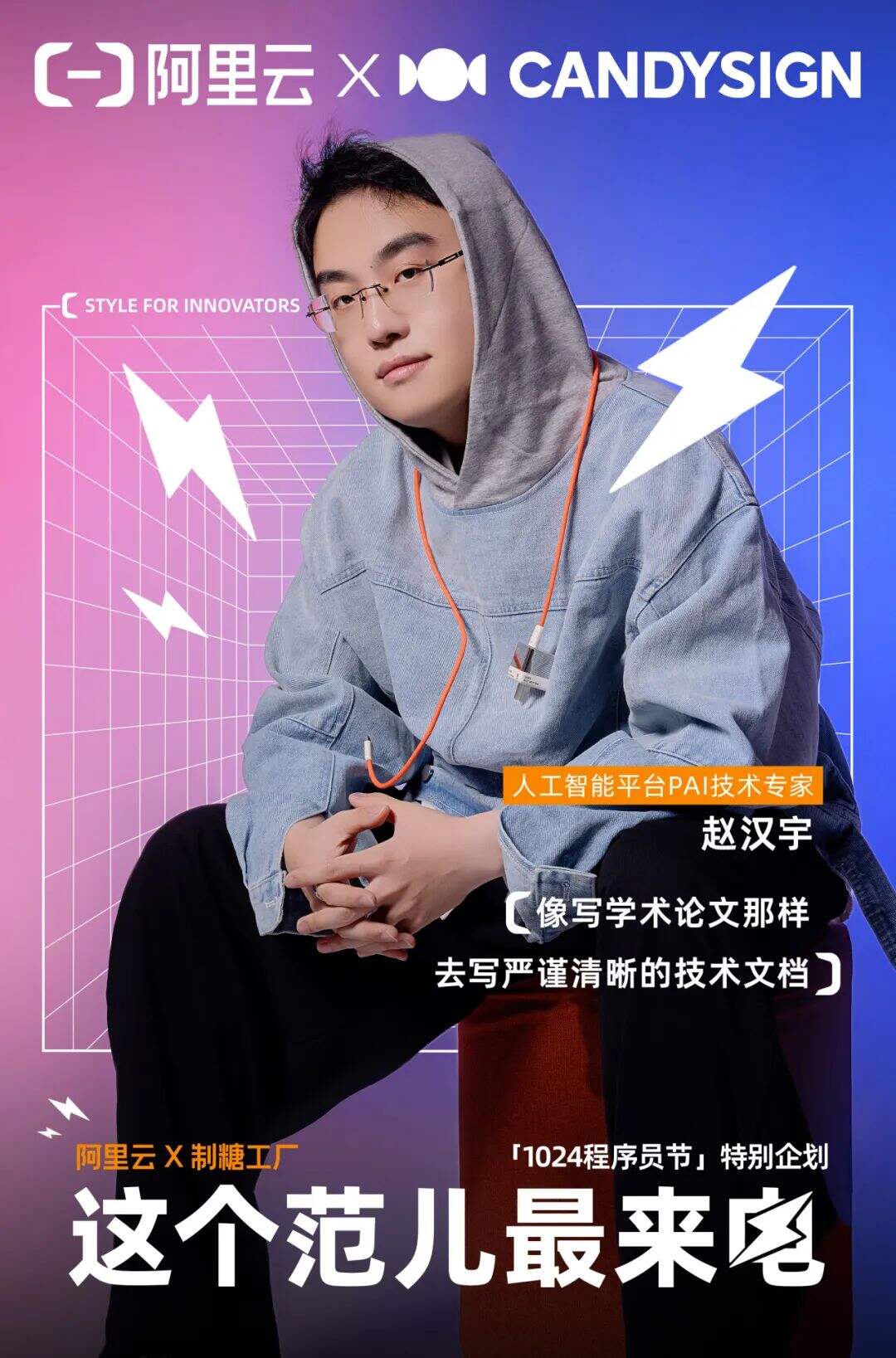 广告人干货库 阿里云x 制糖——1024程序员节特别企划: #这个范儿,最来电#-广告人干货库