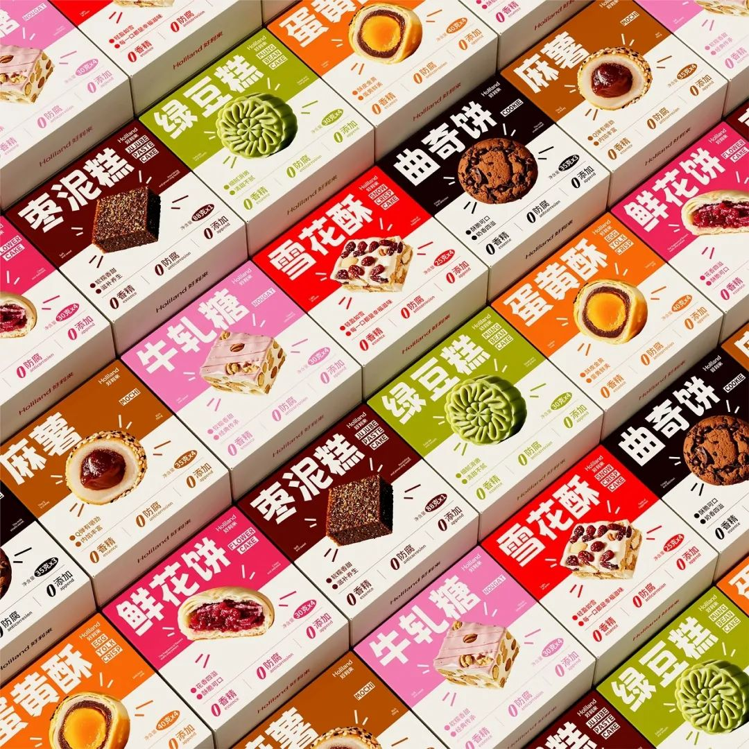 好利来甜品礼盒包装设计,包甜的!-广告人干货库