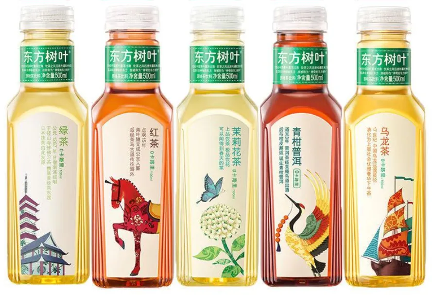 无糖茶赛道,娃哈哈娃小宗能挑战东方树叶的霸主地位吗?-广告人干货库
