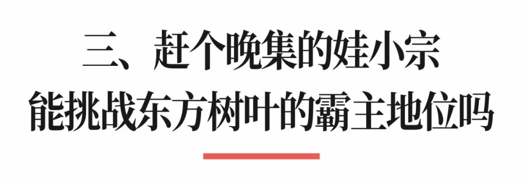 无糖茶赛道,娃哈哈娃小宗能挑战东方树叶的霸主地位吗?-广告人干货库