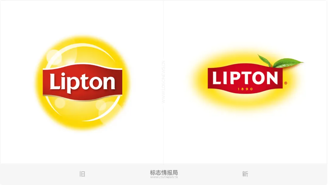 用回第一稿?立顿换新标!-广告人干货库