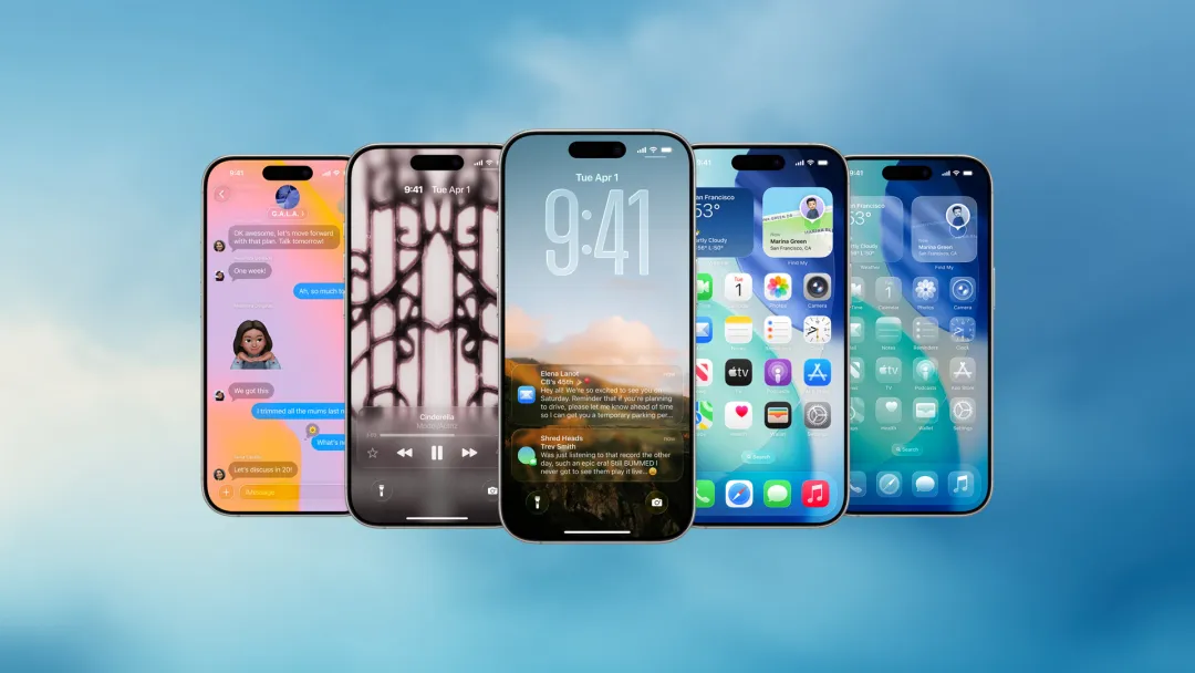 iOS 26大变样,全新的液态玻璃来了!-广告人干货库