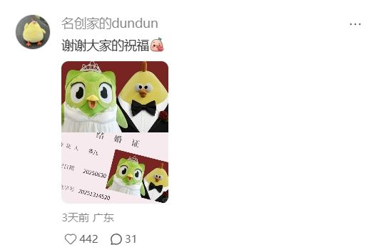 1条图文引来100+品牌团建互动,多邻国“杀疯了”-广告人干货库