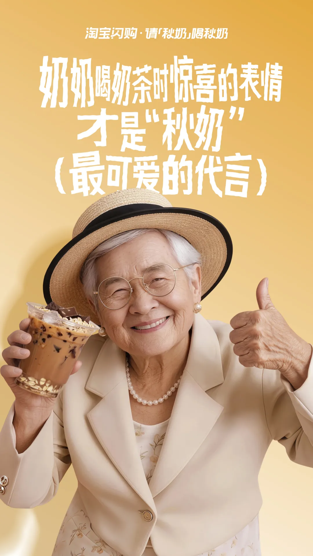 淘宝:成年人的快乐是秋天第一杯奶茶给的-广告人干货库