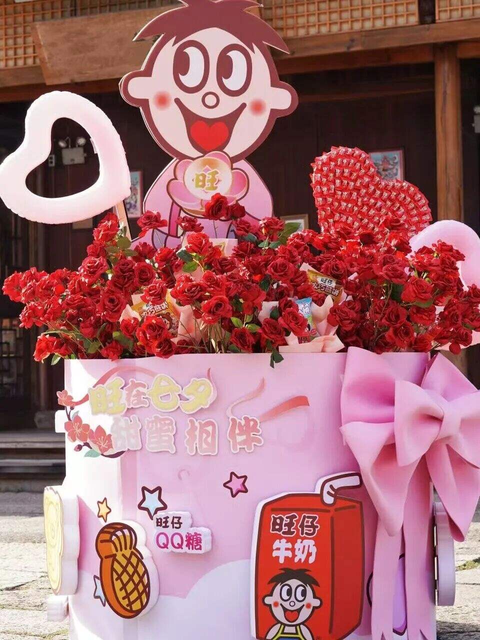 广告人干货库 柯桥古镇的七夕夜,旺旺陪你把爱说出来-广告人干货库