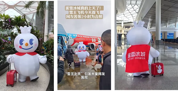 4元奶茶的雪王,坐上了4亿的大飞机-广告人干货库