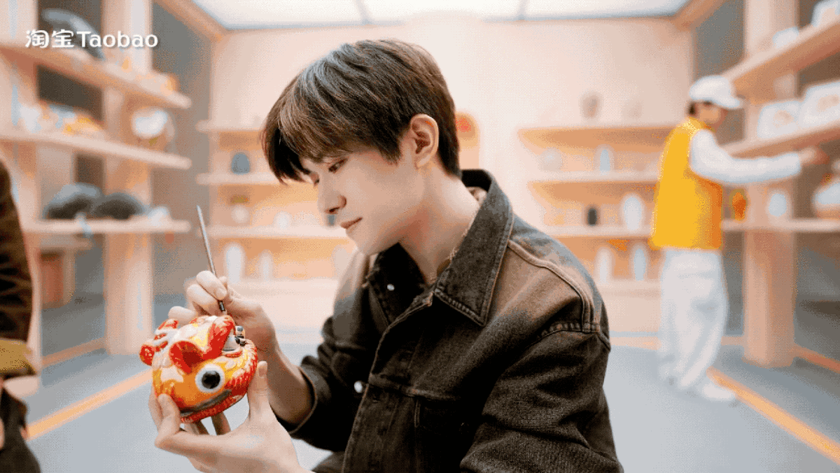 广告人干货库 淘宝首位代言人官宣:万能的淘宝,万能的回复-广告人干货库