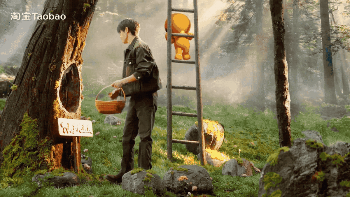 广告人干货库 淘宝首位代言人官宣:万能的淘宝,万能的回复-广告人干货库