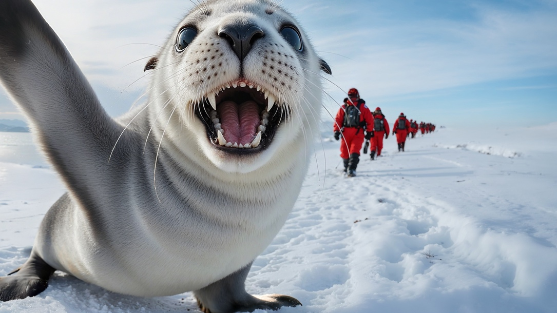 汤臣倍健《敢探极境》番外：南极原住民的劝告？我不听！-广告人干货库